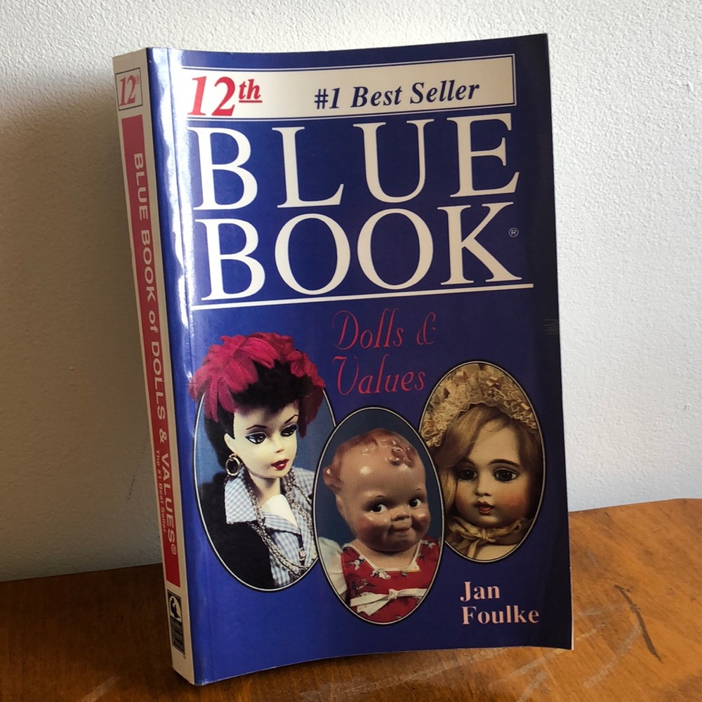 3/$15: 12th Blue Book Dolls & Values Paperback Book